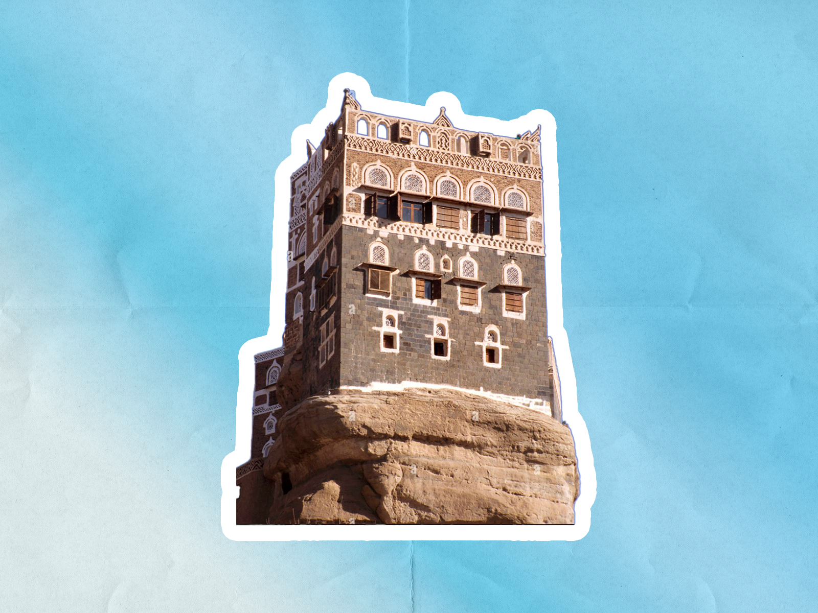 Традиционные архитектурные технологии жилых домов в Йемене